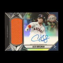 Load image into Gallery viewer, 2022 Topps Chrome Alex Bregman Refractor Jersey Autograph /99