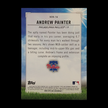 Load image into Gallery viewer, 2023 Bowman Chrome Andrew Painter Orange Refractor /25