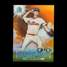 Load image into Gallery viewer, 2023 Bowman Chrome Andrew Painter Orange Refractor /25