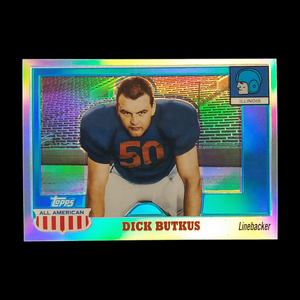 2005 Topps Chrome All American Dick Butkus All American Refractor /55