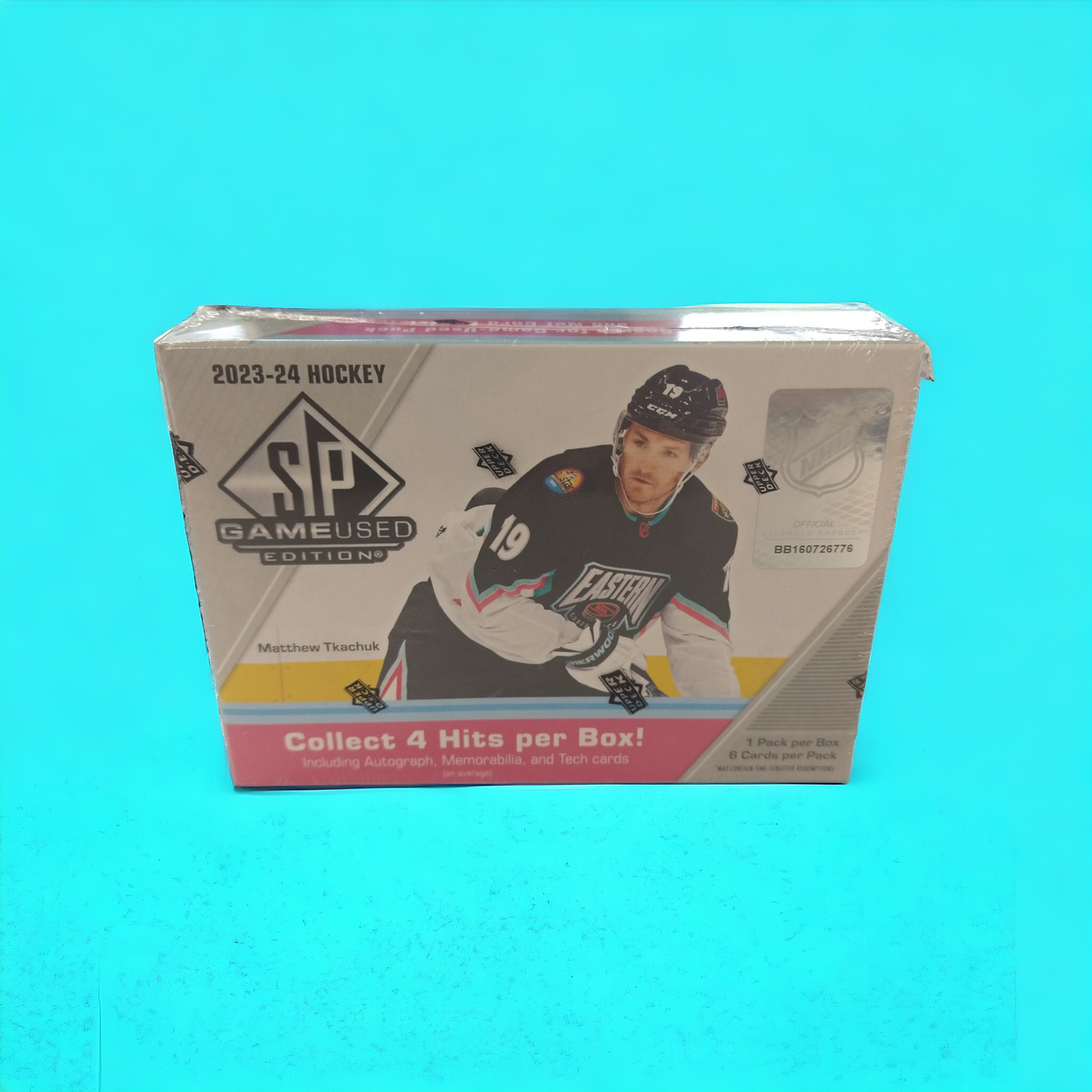 2023-24 Upper Deck SP Game Used Hockey Hobby Box