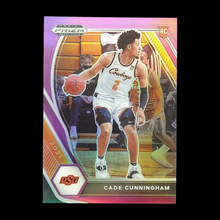Load image into Gallery viewer, 2021-22 Panini Prizm Cade Cunningham Purple Rookie /75