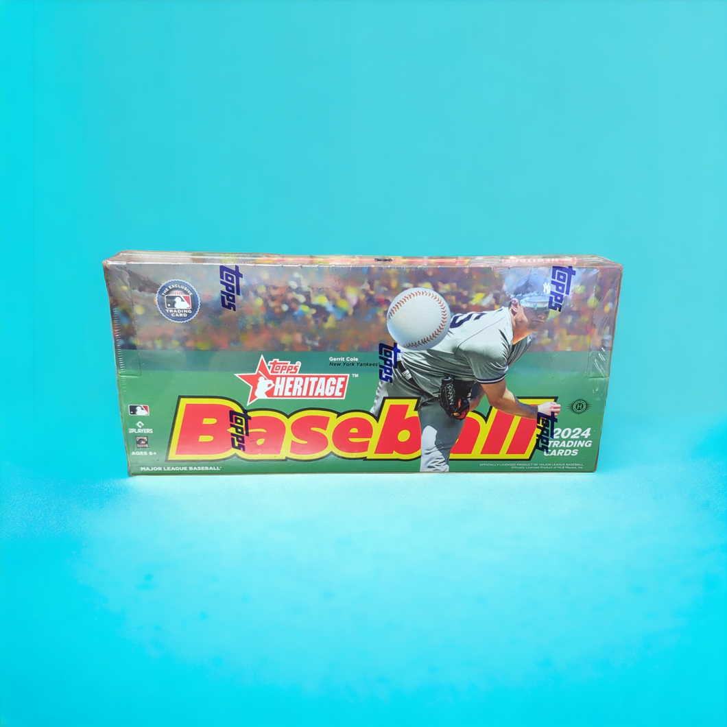 2024 Topps Heritage Baseball Hobby Box