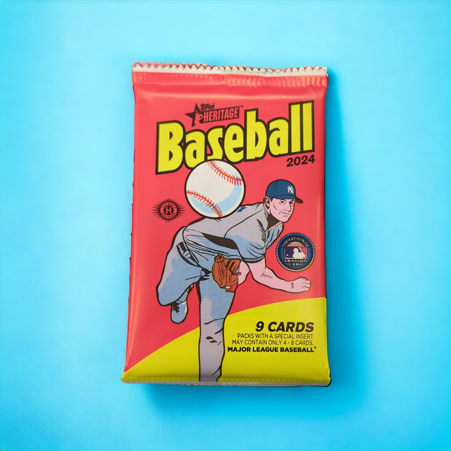 2024 Topps Heritage Baseball Hobby Pack