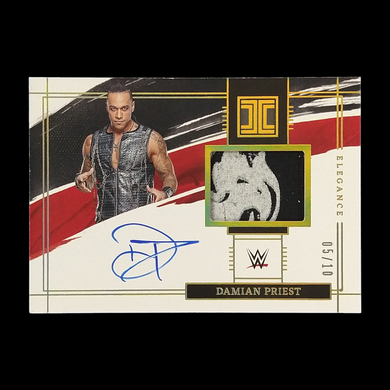 2022 Panini Impeccable Damian Priest Relic Patch Autograph /10