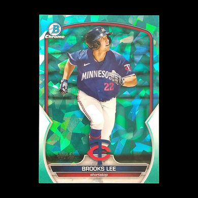 2023 Bowman Chrome Sapphire Brooks Lee Aqua Refractor /55