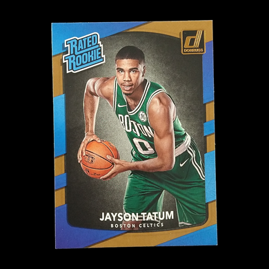 2017-18 Panini Donruss Jayson Tatum Rated Rookie