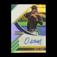 Load image into Gallery viewer, 2020 Panini Prizm Oneil Cruz Silver Autograph