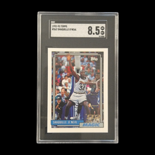 Load image into Gallery viewer, 1992-93 Topps Shaquille O&#39;Neal Rookie SGC 8.5