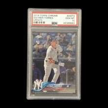 Load image into Gallery viewer, 2028 Topps Chrome Update Gleyber Torres PSA 10 Rookie