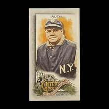 Load image into Gallery viewer, 2022 Topps Allen &amp; Ginter Babe Ruth Mini SSP Rip Card
