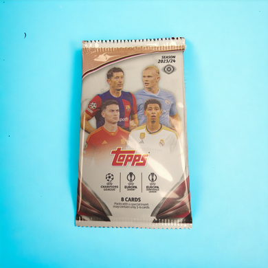 2023-24 Topps Clubs Competitions Soccer Hobby Pack