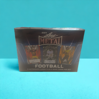 2024 Leaf Metal Draft Football Hobby Box