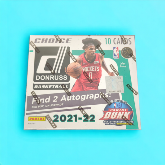 2021-22 Panini Donruss Basketball Choice Box