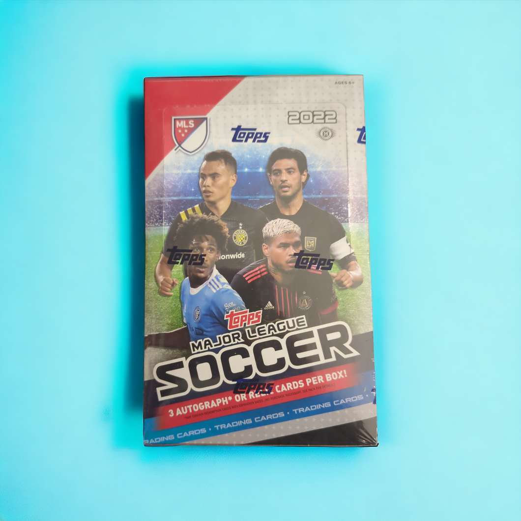 2022 Topps MLS Major League Soccer Hobby Box