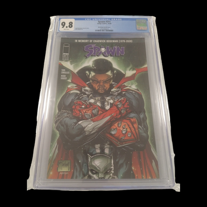 Spawn #311 In Memory of Chadwick   Boseman CGC 9.8