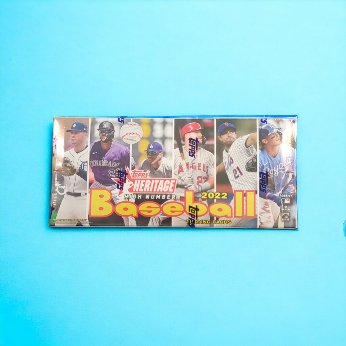 2022 Topps Heritage High Number Baseball Hobby Box