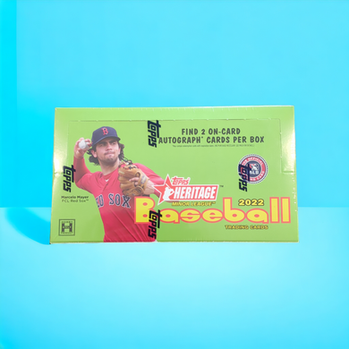 2022 Topps Heritage Minor League Baseball Hobby Box