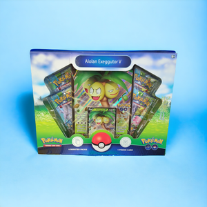 Pokémon Go Trading Card Game Alolan Exeggutor V Box