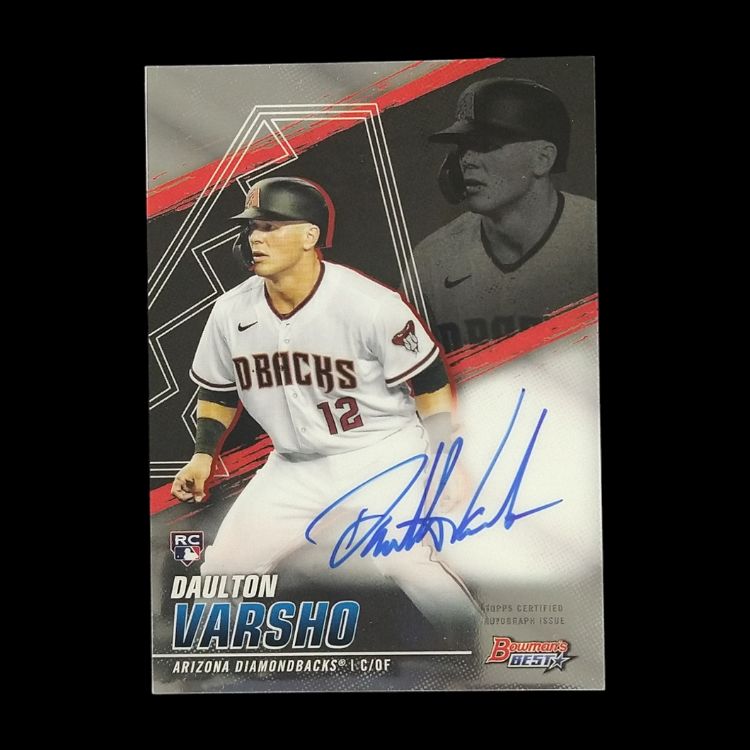 2021 Bowman's Best Dalton Varsho Rookie Autograph