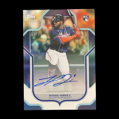 2023 Topps X Michael Harris Rookie Autograph /99