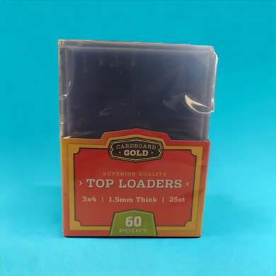 60 Pt Cardboard Gold Toploaders