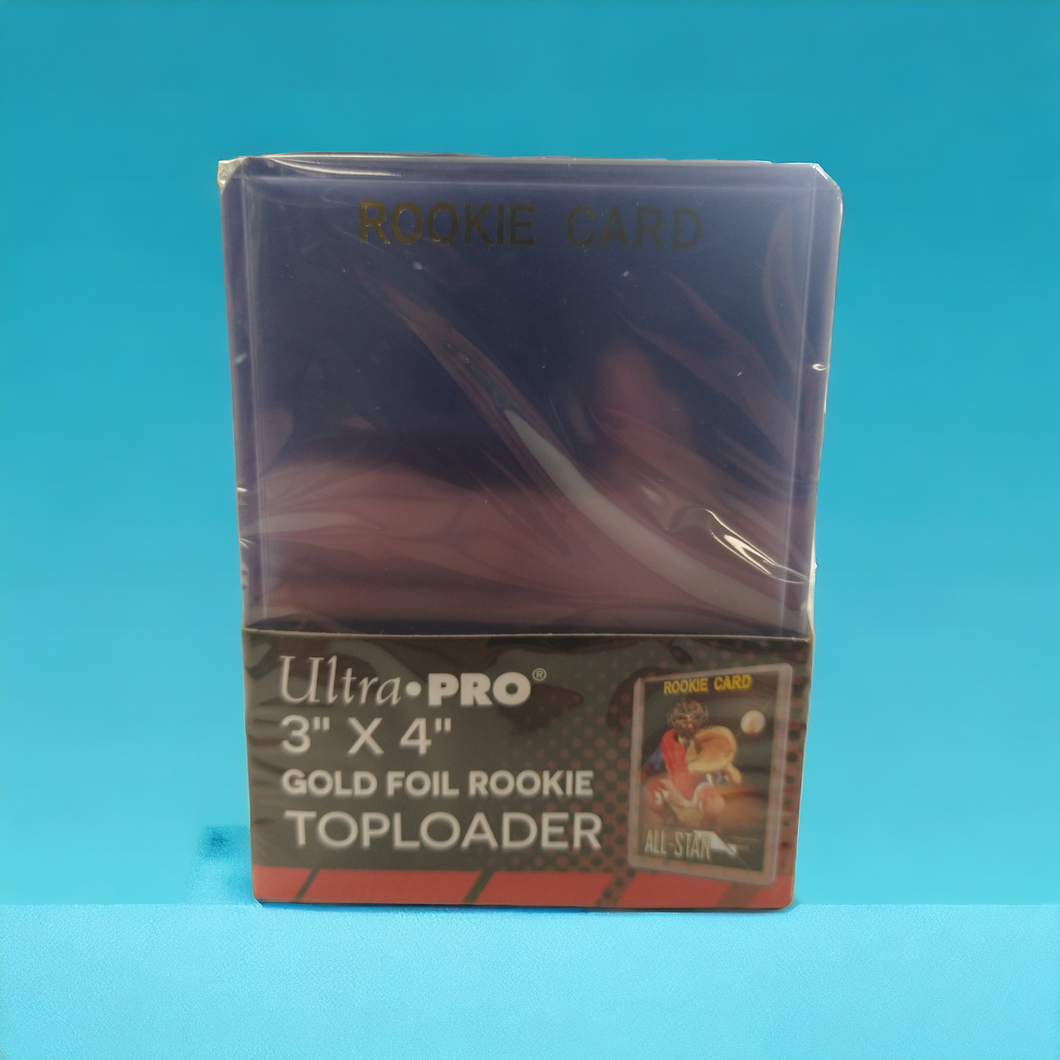 Ultra Pro Rookie Topload ( Gold Foil )