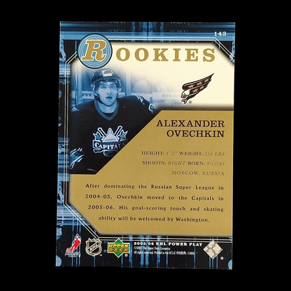 2005-05 Upper Deck Power Play Alexander Ovechkin Rookie