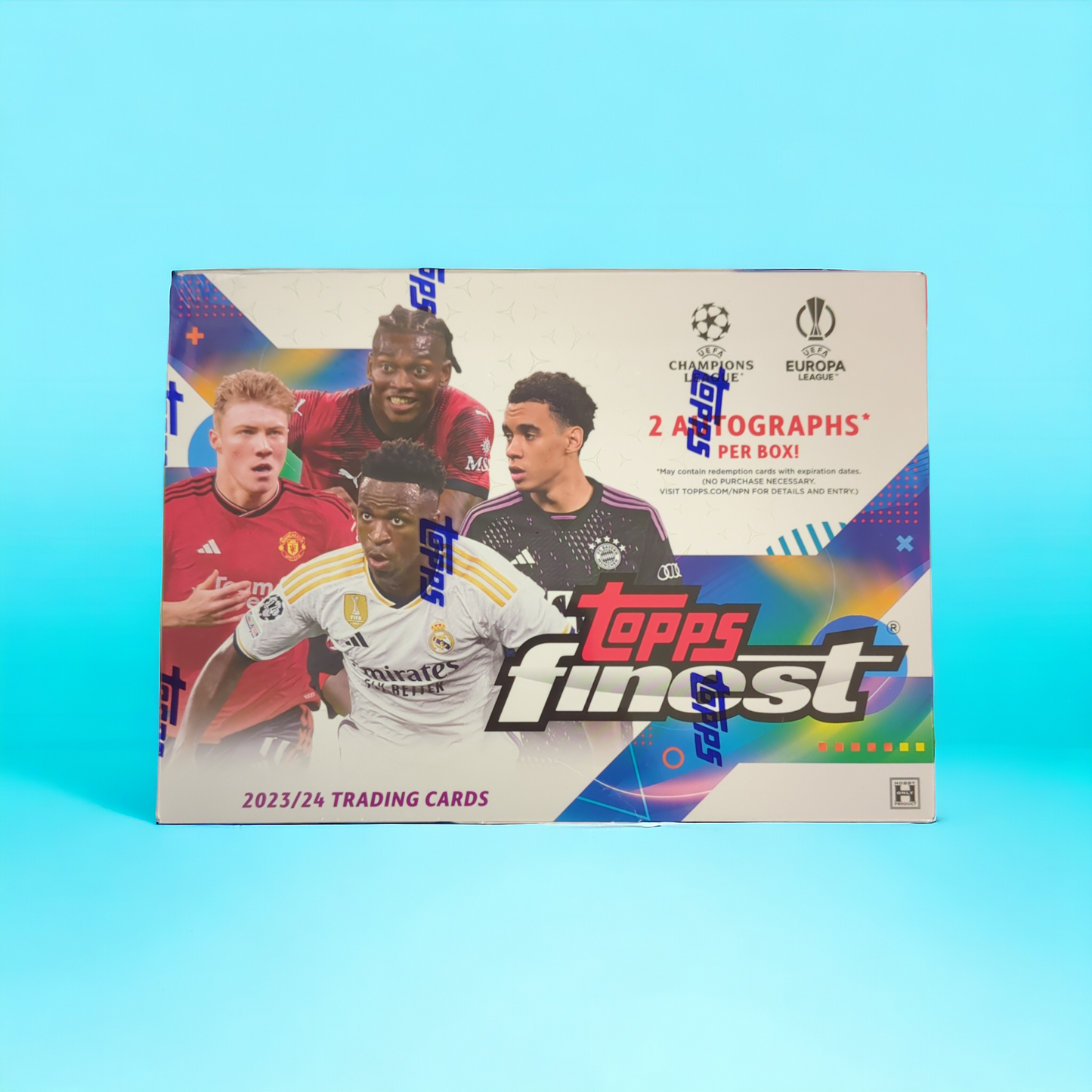 2023-24 Topps Finest UEFA Club Competitions Soccer Hobby Box