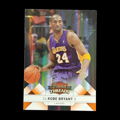 2009 Panini Threads Kobe Bryant Century Orange Proof
