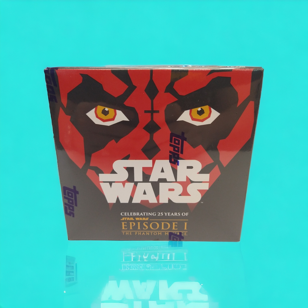 2024 Topps Chrome Star Wars Phantom Menace Sapphire Box