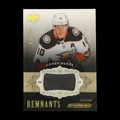 2018-19 Upper Deck Engrained Corey Perry Stick Relic /100