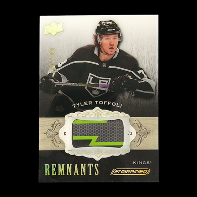2018-19 Upper Deck Engrained Tyler Toffoli Stick Relic /100
