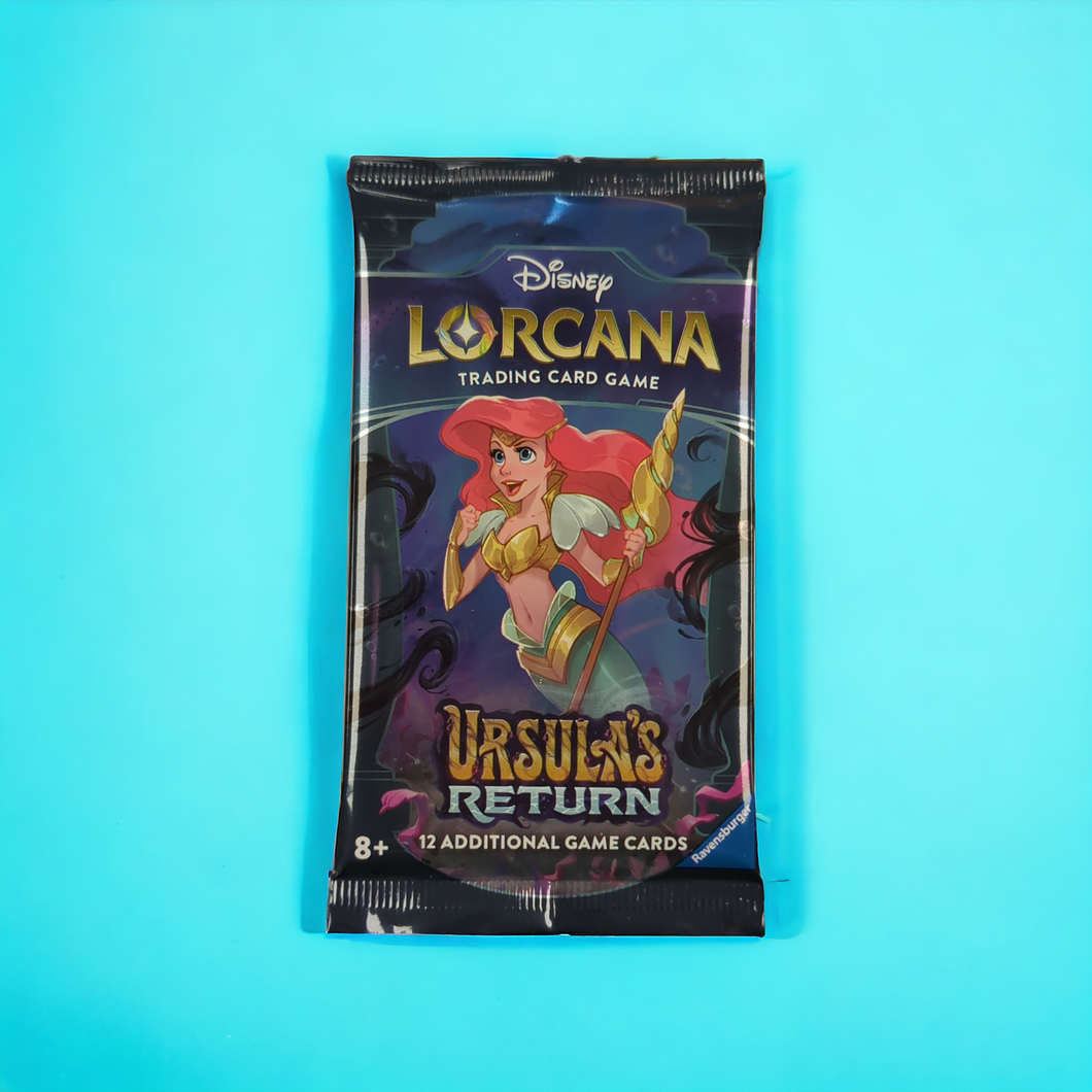 Disney Lorcana Ursula's Return Booster Pack (Styles Vary)