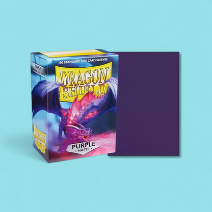 Dragon Shield 100 Standard Size Matte Card Sleeves (Styles Vary)