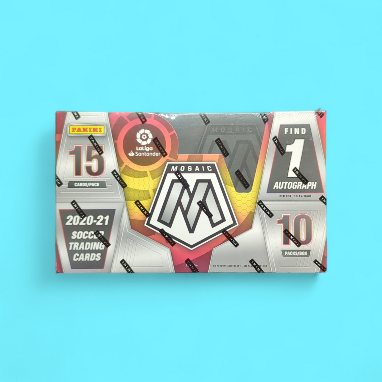 2020-21 Panini Mosaic LaLiga Soccer Hobby Box