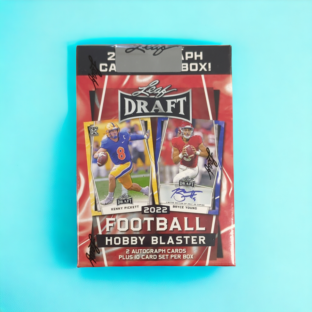 2022 Leaf Draft Football Blaster Box