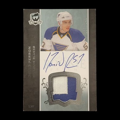 2007-08 Upper Deck The Cup David Perron Rookie Jersey Patch Autograph /249