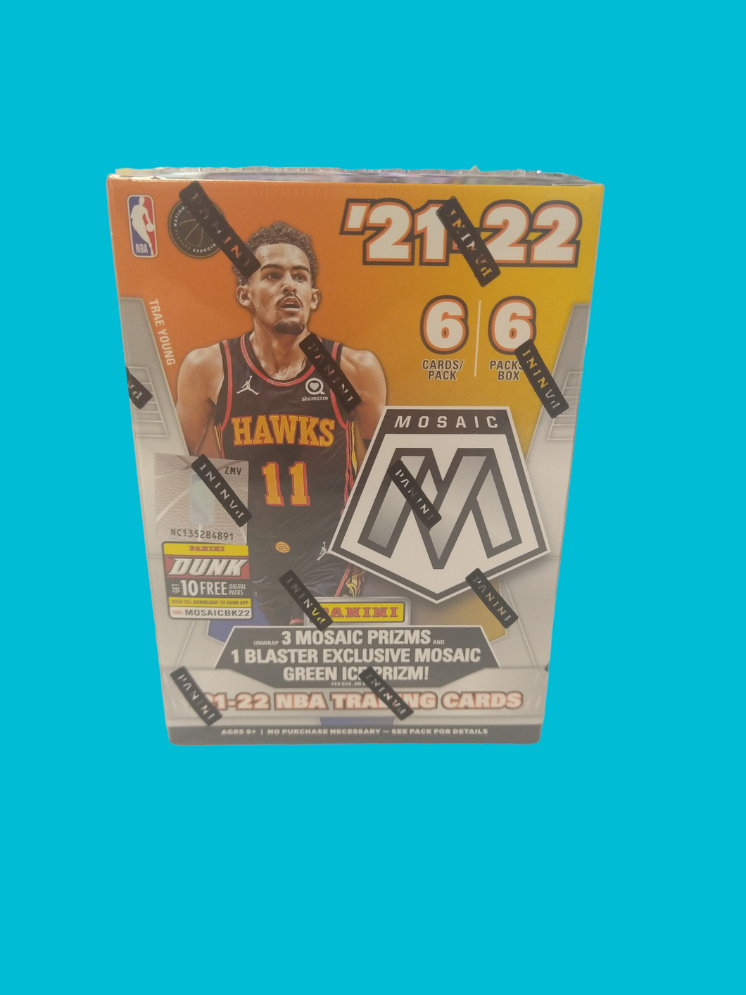 2021-22 Panini Mosaic Basketball Blaster