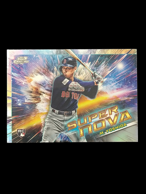 2023 Topps Cosmic Chrome Masataka Yoshida Super Nova Rookie SP