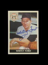 Load image into Gallery viewer, Front Row All Time Great Whitey Ford Autograph