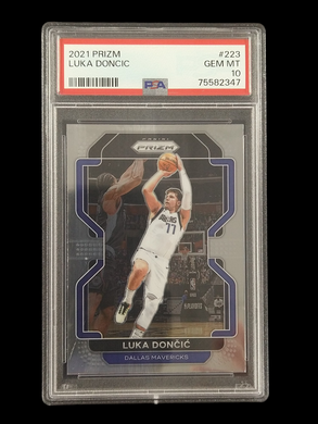 2021 Panini Prizm Luka Doncic PSA 10