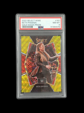 Load image into Gallery viewer, 2022 Panini Select Beth Phoenix Gold Wave Prizm /10 PSA 8