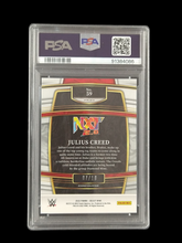 Load image into Gallery viewer, 2022 Panini Select Julius Creed Gold Wave Rookie Prizm /10 PSA 6