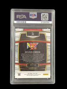 2022 Panini Select Julius Creed Gold Wave Rookie Prizm /10 PSA 6