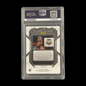 2023 Panini Prizm Hulk Hogan Undercard Variation PSA 8