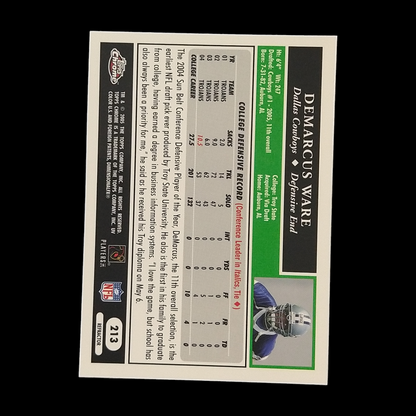 2005 Topps Chrome DeMarcus Ware Rookie Refractor