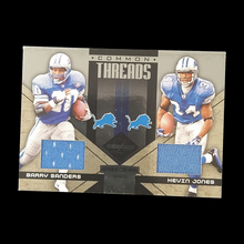 Load image into Gallery viewer, 2005 Leaf Limited Barry Sanders &amp; Kevin Jones Dual Jersey /25