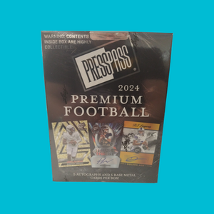 2024 Leaf Press Pass Football Premium Hobby Box