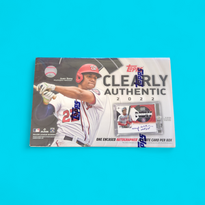 2022 Topps Clearly Authentic Baseball Hobby Box